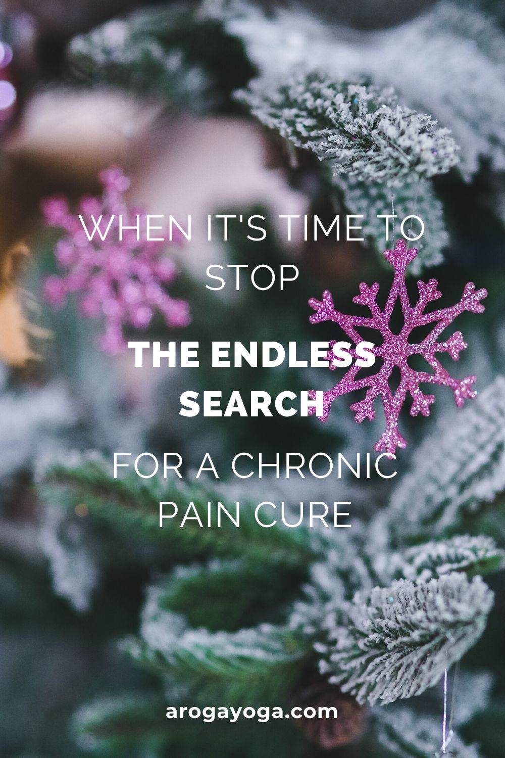 chronic pain cure